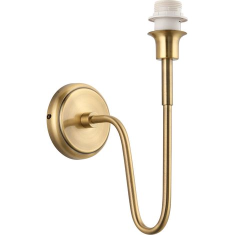 Endon Rouen Fitting Only Lampada da parete, piastra in ottone anticato (1/4)