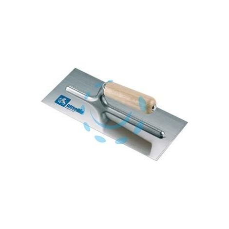 FRATTONE PER STUCCO IN ACCIAIO CON MANICO IN LEGNO - cm.28x12 - 42003