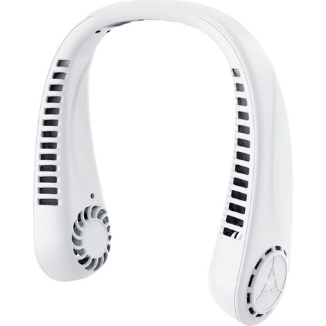 Ventilateur Portatif Pour Cou - USB Rechargeable - 3 Vitesses - Design Sans Pale - 70 Orifices De Diffusion - Léger Et Flexible - 1 Pièce (1/5)