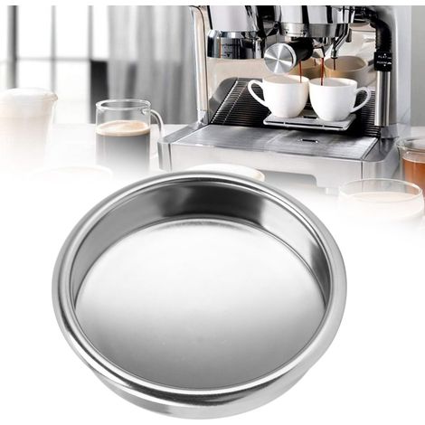 58-mm-Edelstahl-Durchlauffilter für Kaffeemaschinen (Zubehör für Sacklöcher) (1/5)