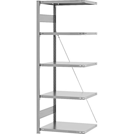 eurokraft pro, Rayonnage emboîtable, version mi-lourde, simple (1/5)