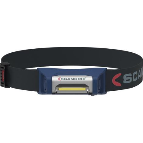 SCANGRIP Lampada ZOOM LAMPADA FRONTALE DA 220 LUMEN CON FUNZIONE A 3 FASI