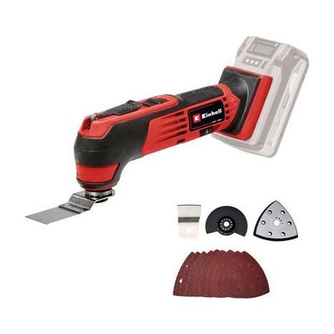 Einhell TE-MG 18/1 Li Herramienta multifunción inalámbrica rojo negro