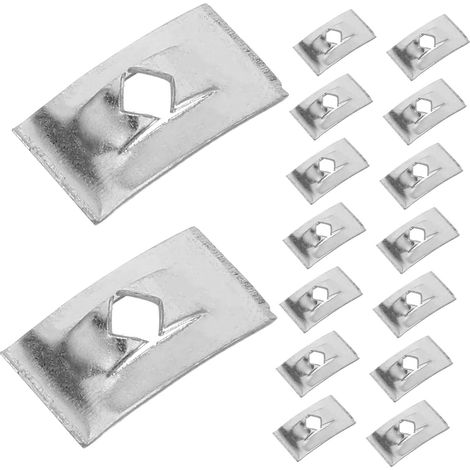 PRETYZOOM Lot de 100 écrous blocage à ressort type C pour un (1/5)
