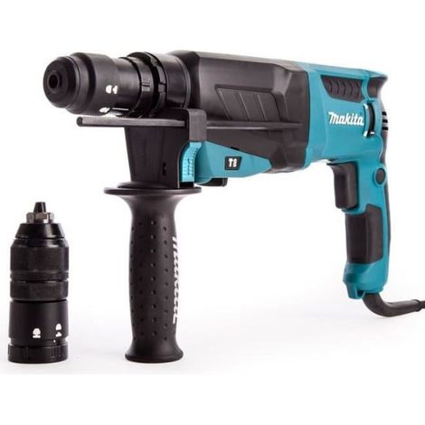 Perforateur burineur MAKITA HR2630TX4 - 800W - SDS-Plus - En coffret avec kit d'accessoires — vue 3