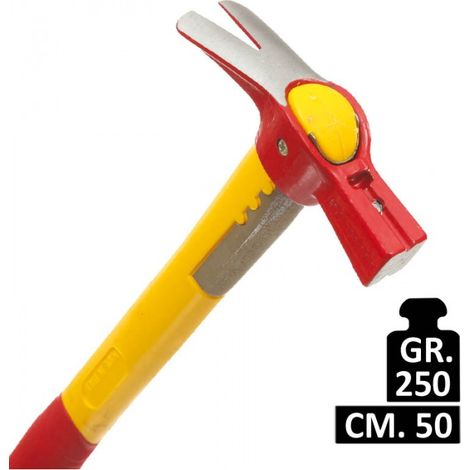 MARTELLO DA 250 GR. DA CARPPENTIERE CALAMITATO - ART.124FC (1/3)