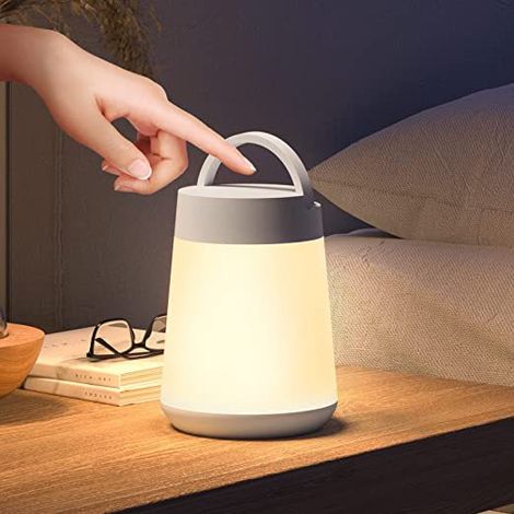 Lampe de chevet / Lampe mère-bébé — Lampe portable télécommandée (1/2)