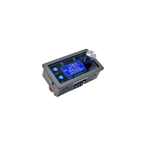 Convertidor elevador/reductor de CC - Regulador de voltaje variable - Módulo de fuente de alimentación CC CV 0,5-30 V 4 A 5 V 6 V 12 V 24 V - Pantalla LCD - Fuente de alimentación de laboratorio de vo
