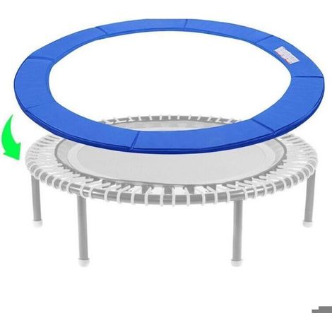 Coussin protection trampoline 305 cm – Bleu, résistant UV – Mousse – Sécurité (1/5)