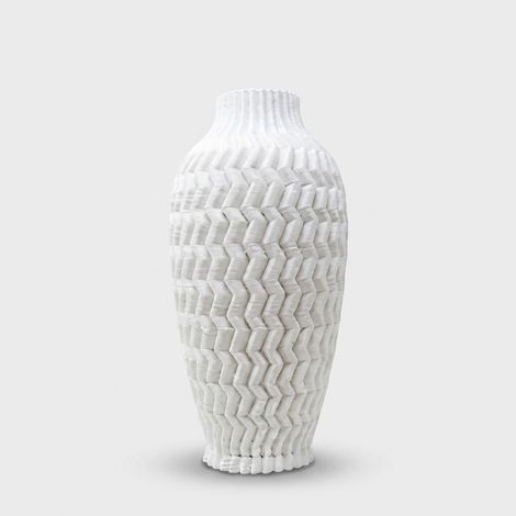 Vaso decorativo in porcellana 3D Sand Piccolo (1/3)