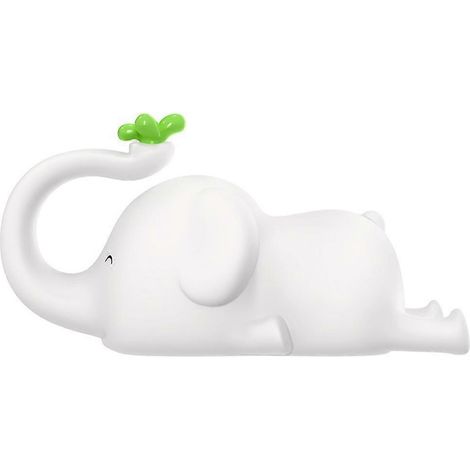 Veilleuse LED Éléphant Mignon, Lampe Éléphant Mignon avec Minuteur, Veilleuse en Silicone pour Chambre, Lampe de Table Portable à Intensité Dimmable (1/5)