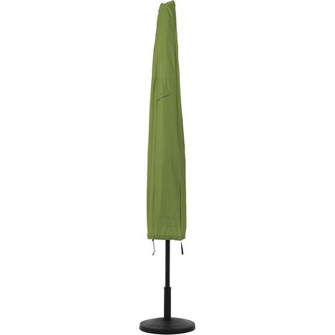 Housse de parasol imperméable verte 600D avec fermeture éclair - 190 x 51 pouces (1/4)
