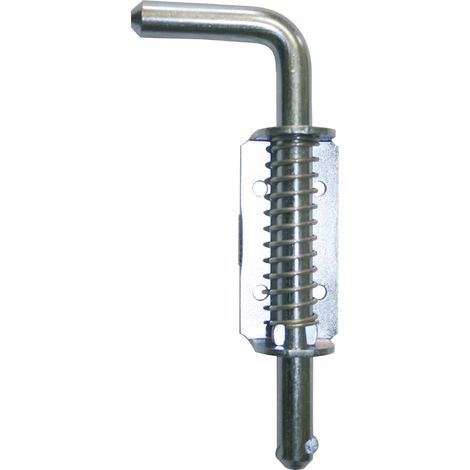 Chiusura a molla in acciaio zincato, H.34 x L.190 x P.40 mm AFBAT