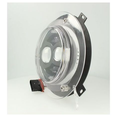 Faro Singolo Full Led Mercedes Benz AMG W463 G500 G350 G55 G63 2007-2015 75W Con Angel Eyes Anabbagliante Abbagliante (1/3)