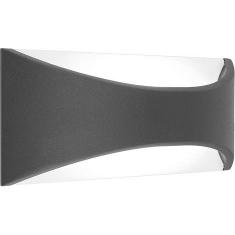 Lámpara empotrada LED 12 Watt 230V 3000K color Antracita IP65. Miidex Lighting® (1/5)