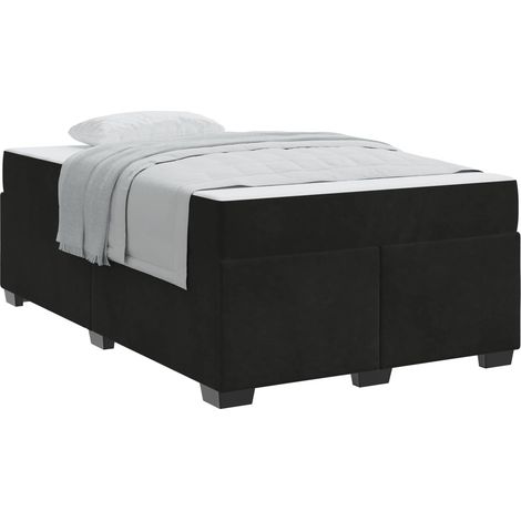 Maison Exclusive - Estructura de cama con colchón Negro 120 x 190 (1/5)