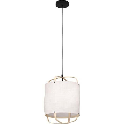 Suspension luminaire Surfleet, lustre au design nature pour salon et (1/5)