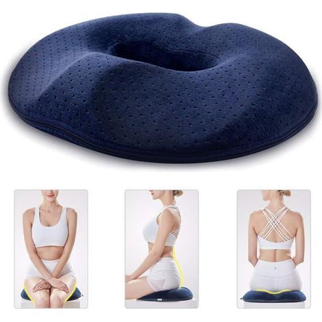Hemorrhoid Cushion for Tailbone Donut Pillow - Hemorrhoid Pain Relief Treatment, Bedsores, Prostate, Coccyx, Sciatica, Pregnancy-45408
