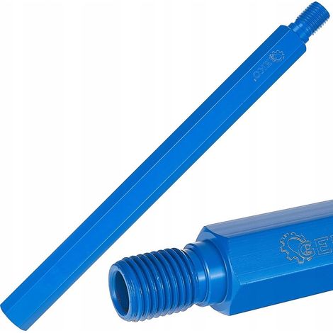 Outil pour gros œuvre geko core drill extension 50 cm robuste (1/3)
