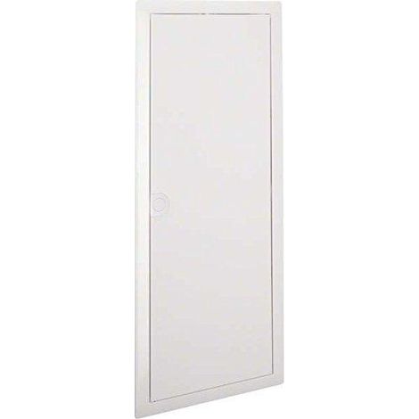 Hager VZ105N Marco y puerta metálica blanca 348x9x880 mm
