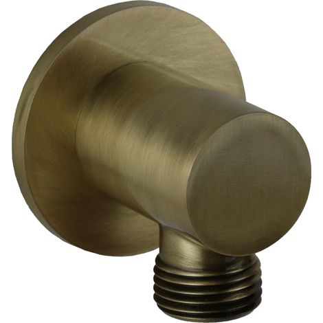 Presa acqua modello tondo colore bronzo antico Damast 15472  Bronzo (1/2)