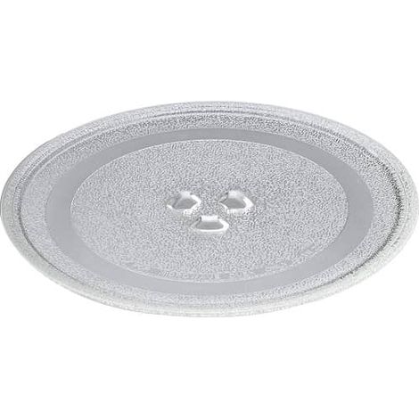 Plato para microondas diametro Universal 245 mm Transparente (1/4)