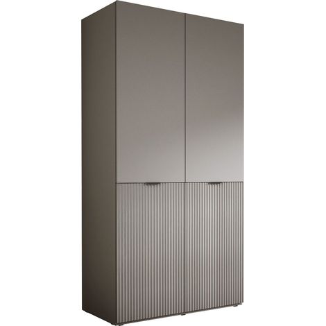 Armadio: Grigio Platino, 100 x 200 x 51 cm (1/5)