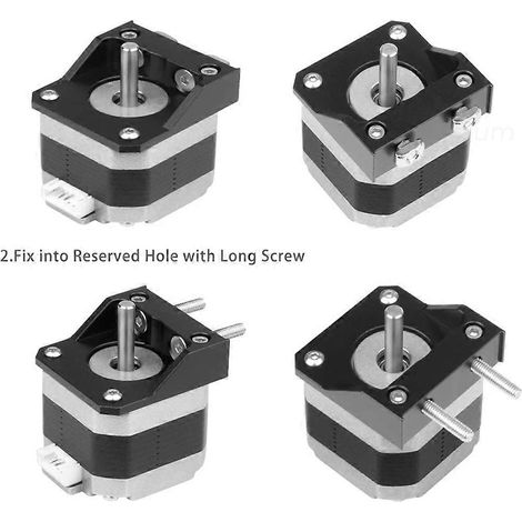 Befestigungshalterung für Z-Achsen-Schrittmotoren für Ender 3 V2/Ender 3 Pro 3D-Drucker – Upgrade-Basishalterung (1/5)