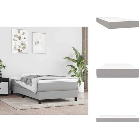 Matelas à ressorts ensachés pour enfants 80x160 cm tissu - Matelas À Ressorts Ensachés Pour Enfants - Matelas - Meuble De Chambre À Coucher - Matelas De Lit (1/5)