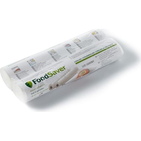 FoodSaver FSR2802 rotoli di imballaggio sottovuoto trasparenti 28cm