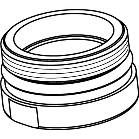 Ideal Standard Adaptador para aireador M21,5X1, Cromo, F961126AA