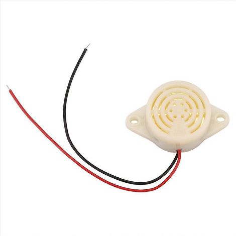 Buzzer électronique industriel à son continu SFM-27 DC 3-24V 12mA (1/5)