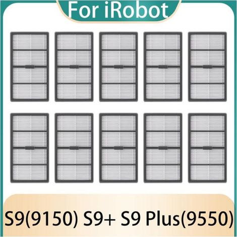Filtres pour Aspirateur Robot pour IRobot Roomba S9 9150 S9+ S9 plus 9550, Accessoires et Pièces de Rechange, Filtre HEPA. (1/4)