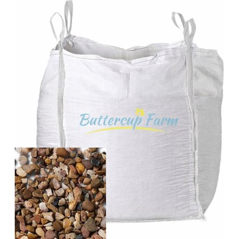 Washed Quartzite Grit - 2-6mm - Premium Aggregate Bulk Bag - 850 kilos