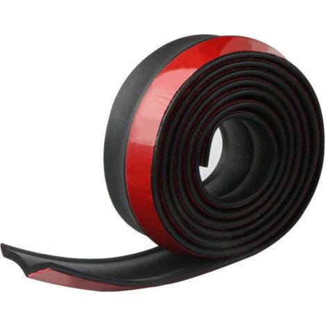 2.5m Polyvalent Caoutchouc Bande Joint, Porte Garage Bande Joint, Volet Portes Bande Joint, Temps Bord Bordure Enveloppement Complet Bas Scellé（5x60mm） (1/4)