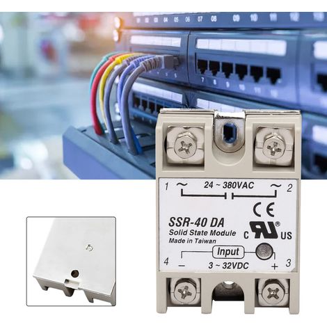 Relais statiques monophasés Yangming SSR-25DA, SSR-40DA, SSR-60DA, SSR-100DA, SSR-40DA (1/5)