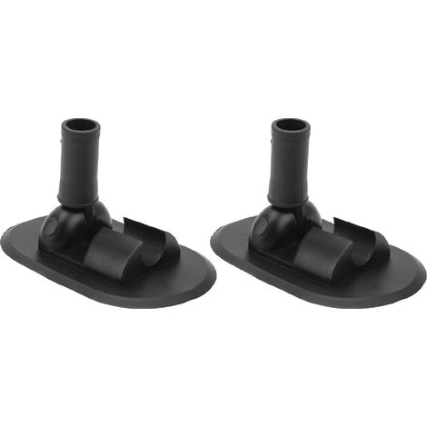 Lot de 2 bases de tente gonflables en PVC, rotation à 180°, pour kayak, barque à rames ou bateau à moteur. (1/5)
