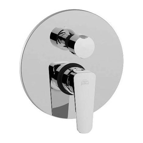 MISCELATORE MONOC. INCASSO DOCCIA CON DEV.  2 VIE SLY Misura: Cromo