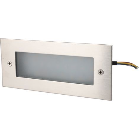 Aluminum alloy LED stair tread light for indoor and outdoor use, waterproof, integrated, stair wall, 85 to 265V (1/5)