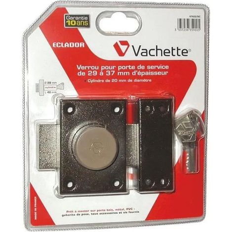 Vachette serie Eclador lucchetto di sicurezza marrone 40 mm