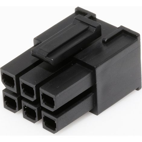 Molex Buchsengehäuse-Kabel Polzahl Gesamt 6 Rastermaß: 5.7 mm 1716920106 1 St. Bag