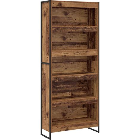 Maison Exclusive - Armadio per Libri 2 pcs Legno vecchio 80 x 30 x 189,5 cm