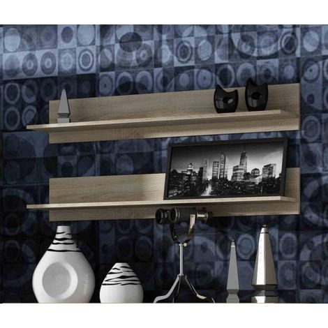 Cama FURNITURE SOHO Hängeregale - Sonoma-Eiche, 125cm (2 Stk.) (1/5)