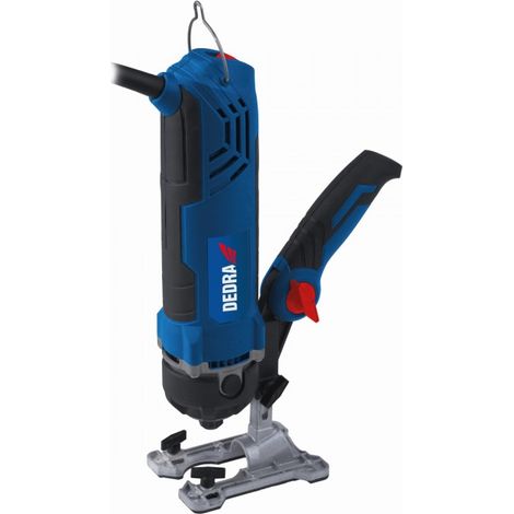 DEDRA - Fresadora Multifunción 550W: 3 en 1: cortadora, rectificadora y fresadora