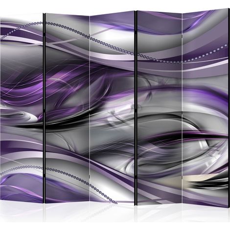 Paravento - Tunnels (Violet) II [Room Dividers] - 225x172 (1/4)