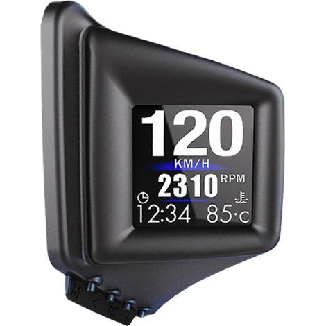 Compteur de vitesse à affichage tête haute OBD+GPS pour voiture A401 (Chine) (1/5)