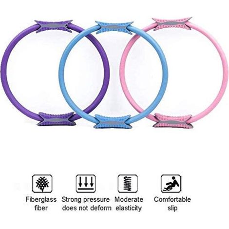 TRADE SHOP - Anello Manubrio Doppio Pilates Yoga Fisioterapia Stretching Riscaldamento Palestra - (1/5)