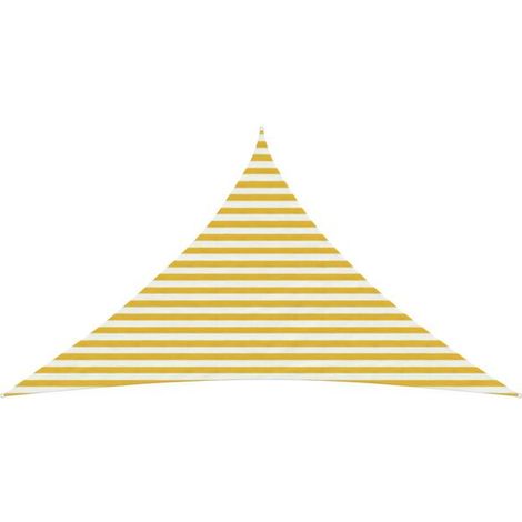 Voile d'ombrage 3,5 x 3,5 x 4,9 mètres en PEHD (1/5)