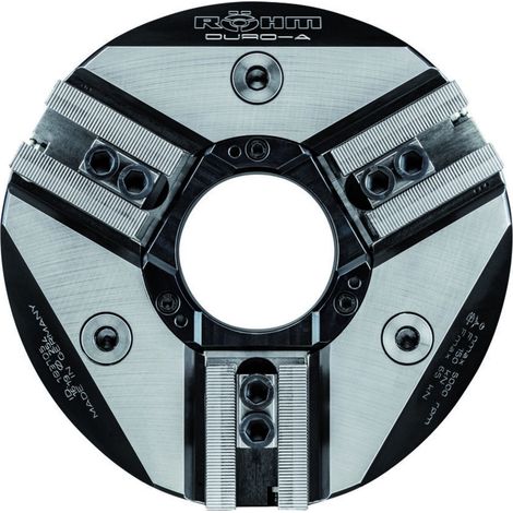 Röhm Kraftspannfutter DURO-A 315 Spitzverzahnung 90° Zylindrische Zentrieraufnahme - ZA 220 - 183706 (1/5)
