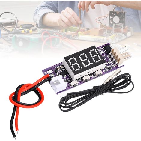 PWM-Lüftersteuerung – 12 V, 3 A – 4-adriges Modul – Automatische Temperaturregelung – Für PC-Server (1/5)